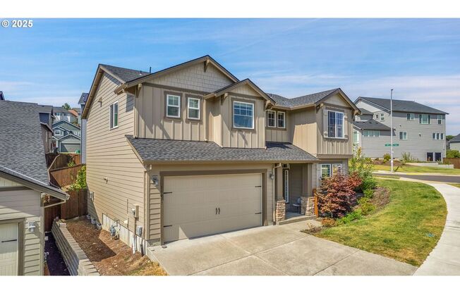 Stunning 5-Bedroom Portland Home with Mt. Hood Views, Main-Level Bedroom, Gourmet Kitchen, 2-Car Garage & Large Backyard