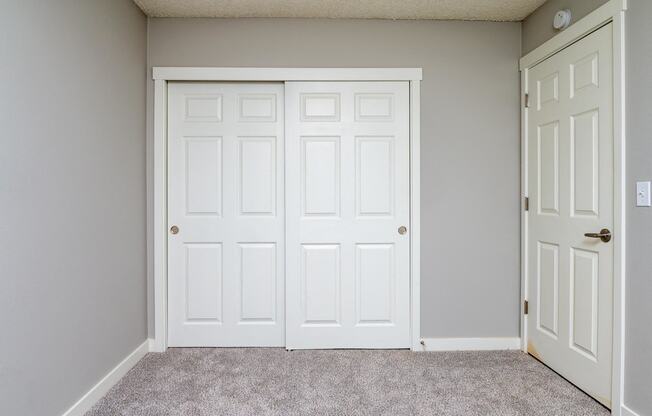 The Hideaway | Bedroom with ample Closet