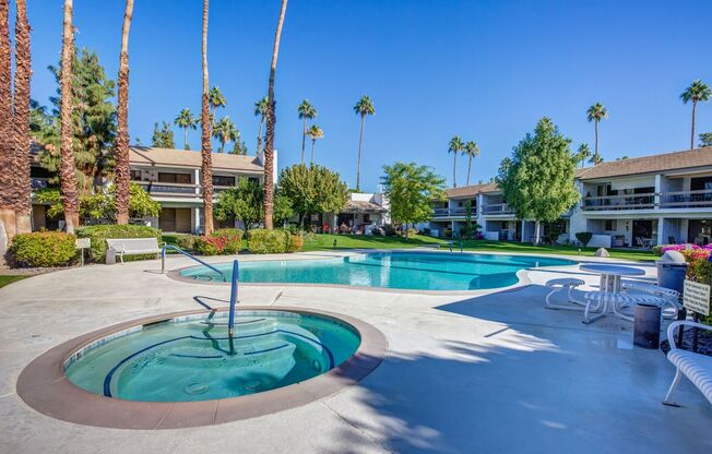 BEAUTIFUL PALM SPRINGS CONDO 2 BED 2 BATH FOR LEASE