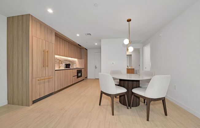 Fully furnished 2-bedroom residence in the heart of Brickell.