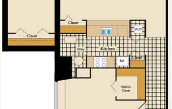 1 bed, 1 bath, 944 sqft, $1,770