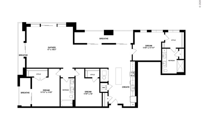 3 beds, 2 baths, 1,565 sqft, $3,818