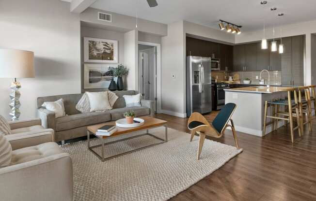 Skywater at Tempe Town Lake - Living Room