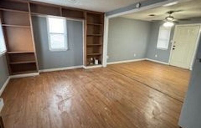 Spacious two-bedroom upstairs apartment