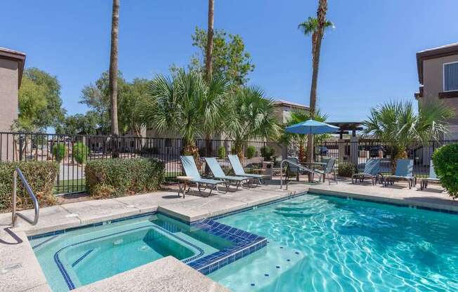 View of Pool at Canyon Ridge