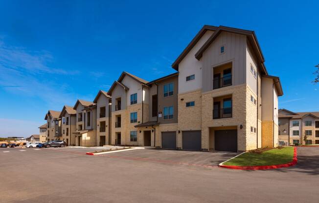 parking lot at ironridge apartments