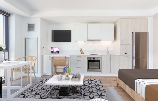 Studio, 1 bath, 389 sqft, $3,050, Unit 603