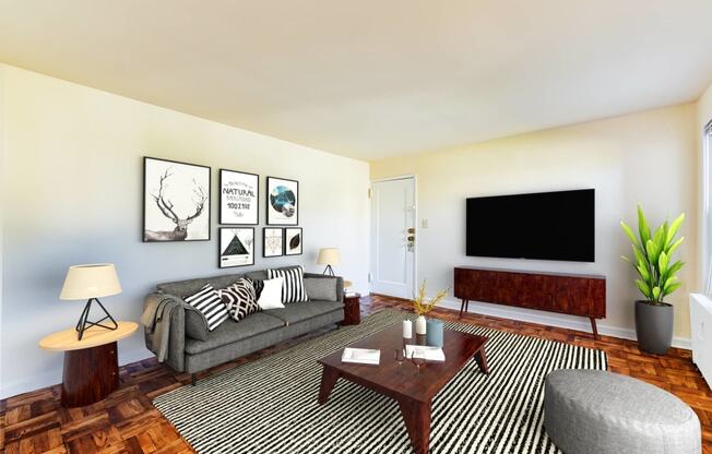 Richman-Apartments-SE-DC-Livingroom