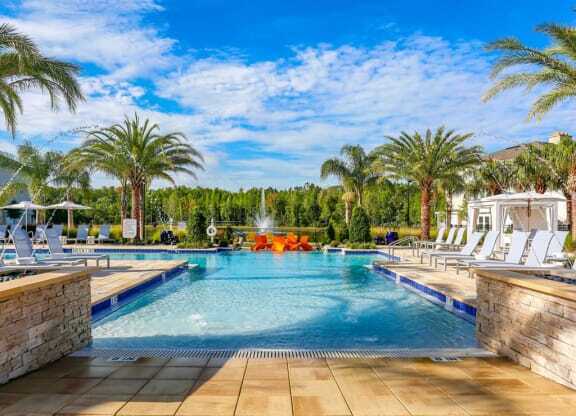 Beach Entry Pool at Oasis Shingle Creek in Kissimmee, FL
