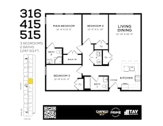 3 beds, 2 baths, 1,160 sqft, $3,400