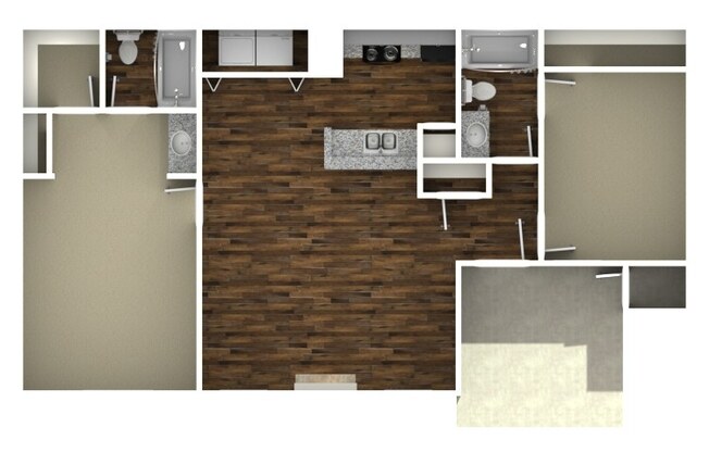 2 beds, 2 baths, 882 sqft, $1,478