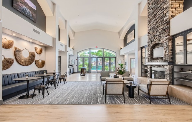 the preserve at ballantyne commons community living room