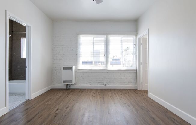 Newly Renovated Studios, JR One Bedrooms, One Bedrooms with Exposed Brick!