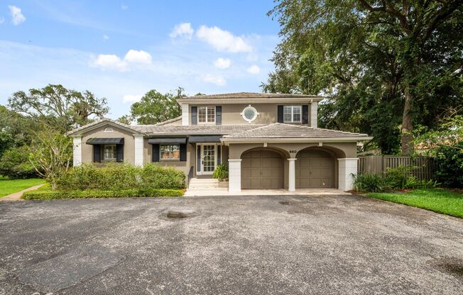 Winter Park Pool Home on half acre lot, steps from Park Avenue