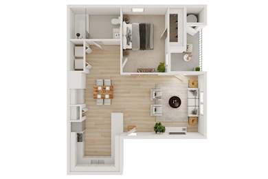 1 bed, 1 bath, 771 sqft, $1,382