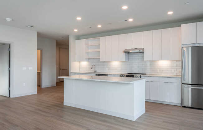 Living Room with Hard Surface Flooring