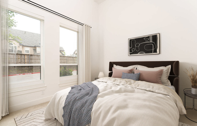 Carpeted Bedroom