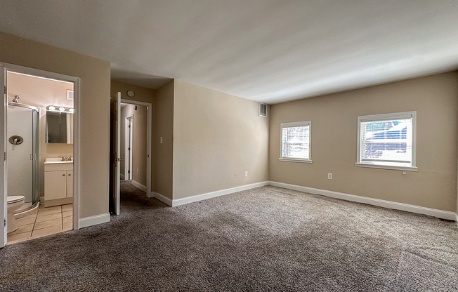 Primary Bedroom with Attached Full Bathroom