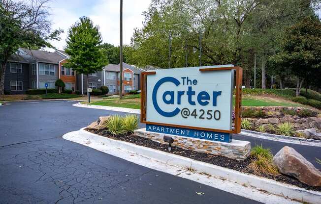 Property Signage at The Carter 4250, Norcross, Georgia