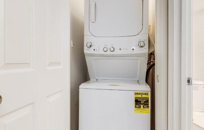 In-Unit Washer and Dryer at Cumberland Crossing, Cumberland, Rhode Island