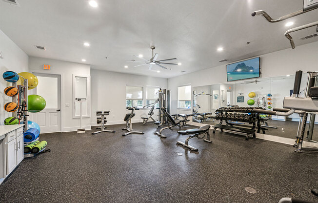 Champions Gate Apartments in San Antonio Fitness Center