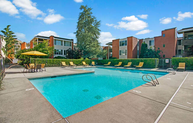 Watercrest Pool Apartments in Lake Forest Park, WA