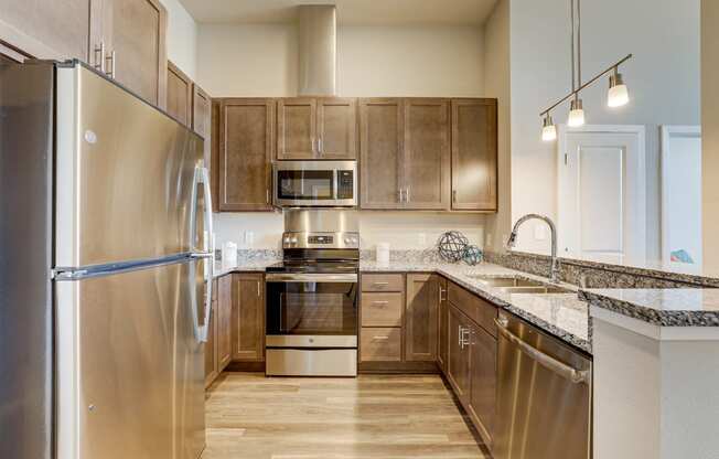 Apartment kitchen