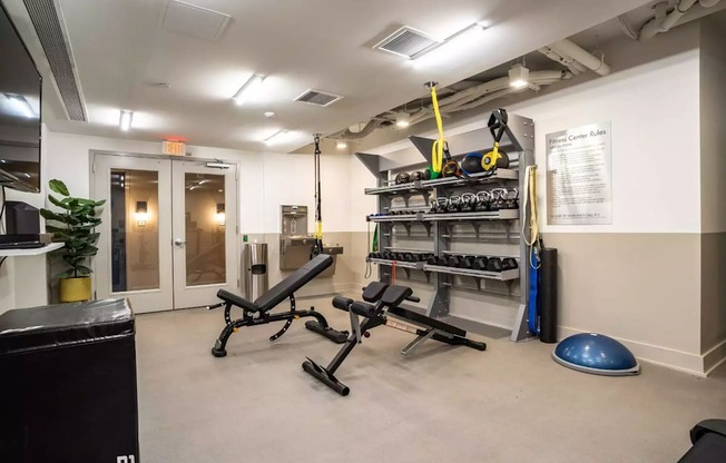 State-Of-The-Art Gym And Spin Studio at Madison House, Washington, 20036