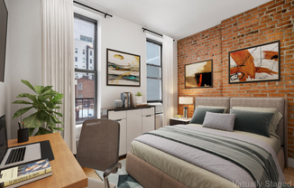 2 beds, 1 bath, $4,499, Unit 5C