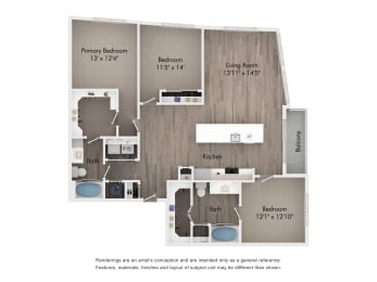 3 beds, 2 baths, 1,459 sqft, $3,098