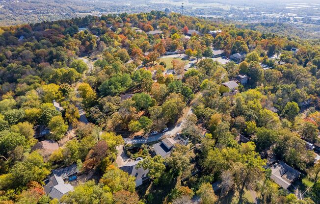 WHAT A VIEW!!! FULLY FURNISHED 5 BEDROOM & 4 BATH ON TOP OF MOUNT SEQUOYAH!!!