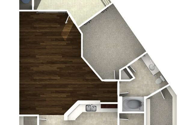 1 bed, 1 bath, 938 sqft, $1,910