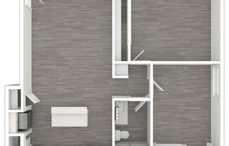 2 beds, 1 bath, 900 sqft, $3,025