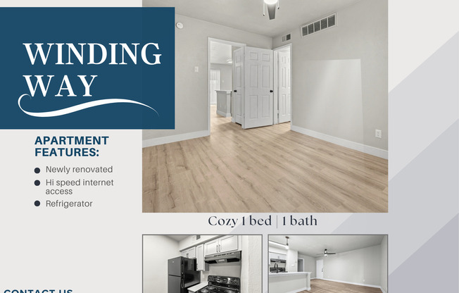 1 bed, 1 bath, 528 sqft, $729, Unit 208
