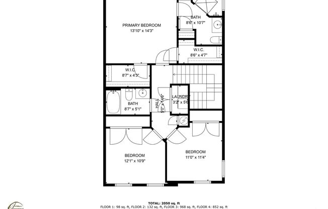 3 beds, 2.5 baths, $3,098