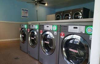 Community Laundry Room at Bay Crossings; South Tampa Apartments