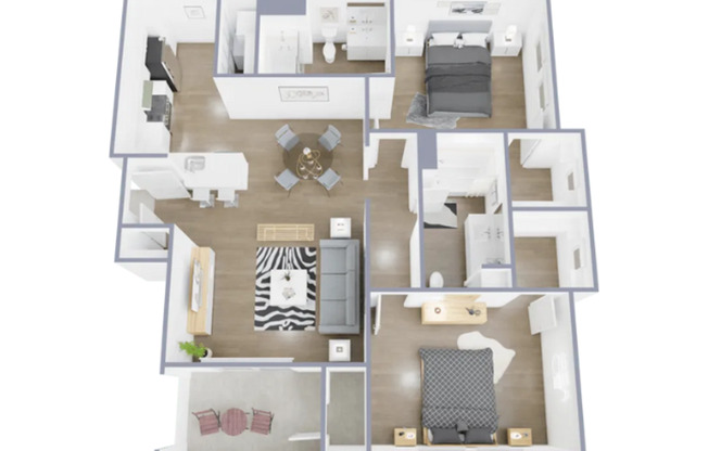 2 beds, 2 baths, 1,026 sqft, $2,399, Unit 333