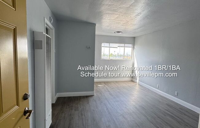 REMODELED & Move-In Ready E. Oakland 1BR/1BA