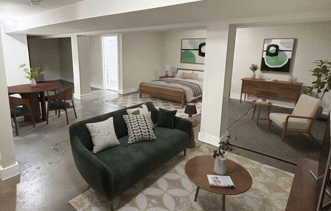 1 bed, 1 bath, 593 sqft, $1,159, Unit 102