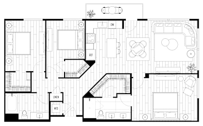3 beds, 2 baths, 1,366 sqft, $5,624