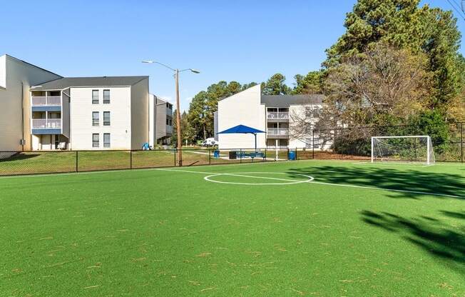 Community soccer field