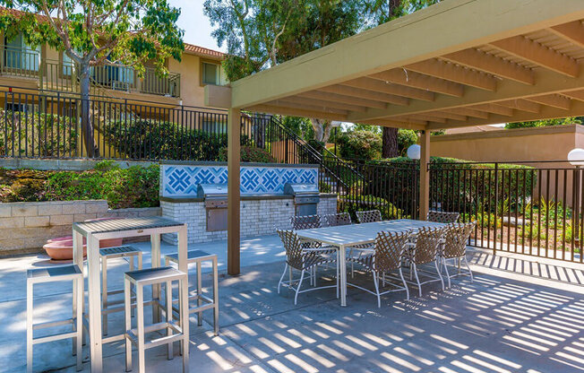 bbq area  at Softwind Point, California