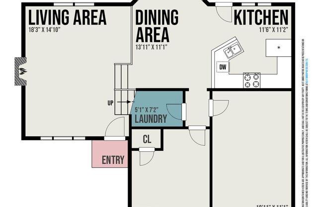3 Bedroom 2 Bath in Stone Mountain