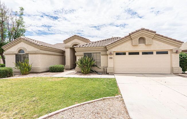 GORGEOUS 4 bed/2bath GILBERT home on OVERSIZED lot!