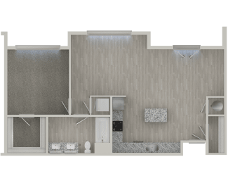 1 bed, 1 bath, 983 sqft, $1,999
