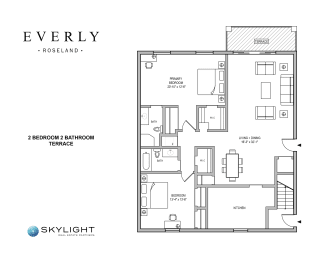 2 beds, 2 baths, 1,165 sqft, $3,216