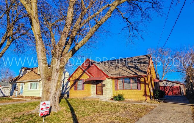 3 Bedroom Beaverdale Brick Home with detached 2 car garage!