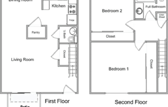 2 beds, 1.5 baths, 1,040 sqft, $1,650, Unit Apt 25