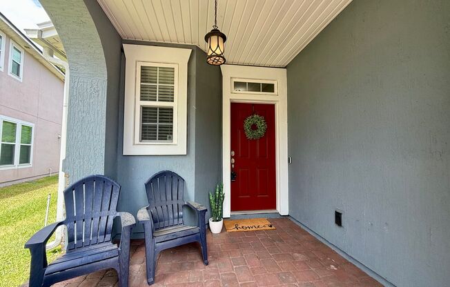 Fully-Fenced Nocatee 3-Bed + Office | 2-Bath Home in Greenleaf Lakes