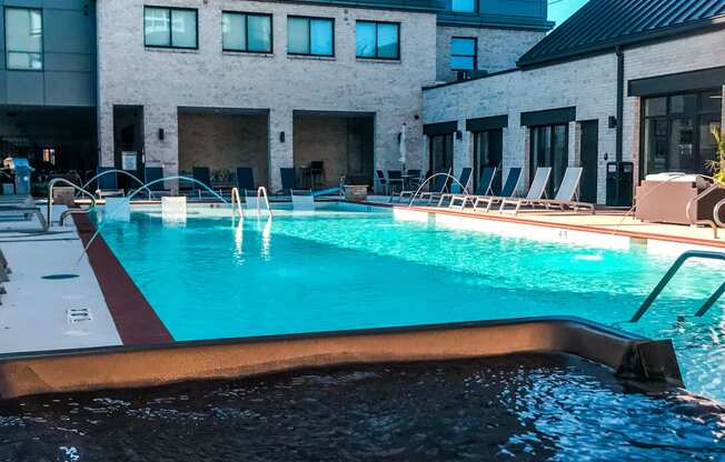 Relaxing Swimming Pool With Sundeck at Scott's View, Virginia, 23230